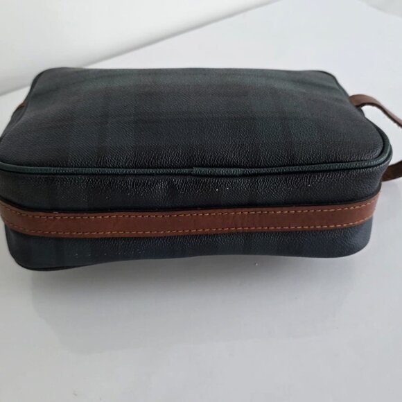 Ralph Lauren Classic Plaid Toiletry Pouch- VINTAGE! - Picture 8 of 14